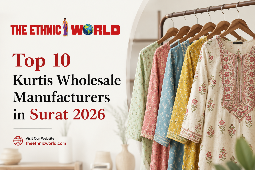 Top 10 Kurtis Wholesale Manufacturers in Surat 2026